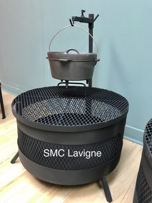 Barbecue portatif pour cuisson au charbon F-13 - SMC Lavigne
